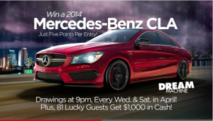 Viejas Casino-Win A Mercedes-Benz CLA 