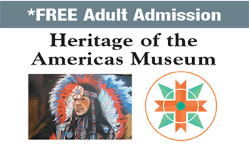 Coupon for Heritage of the Americas Museum