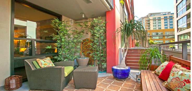 Many Units Feature Private Patios & Balconies
