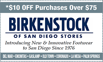 Coupon for Birkenstock of San Diego Stores