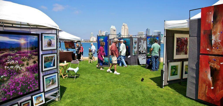 Explore The Annual Coronado Art Walk At Coronado Ferry Landing Passport To San Diego