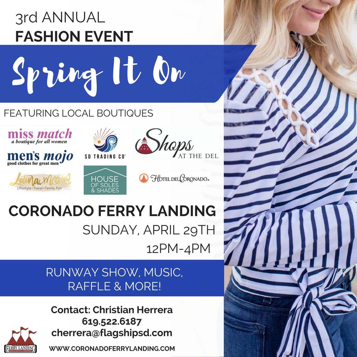 Spring Into April at Coronado Ferry Landing - PassPort to 