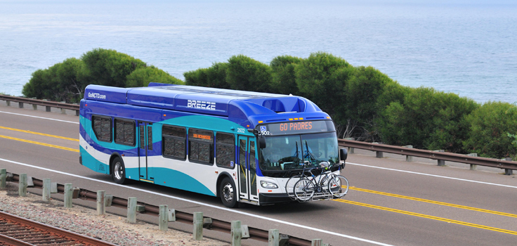 Breeze Bus North County TRansit District san diego