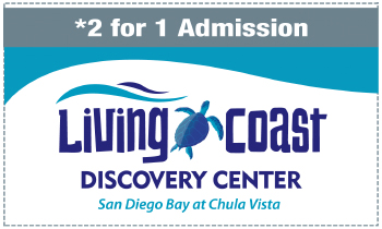 Coupon for Living Coast Discovery Center