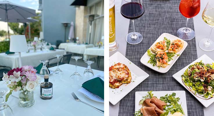 patio dining Balsamico Italian Kitchen