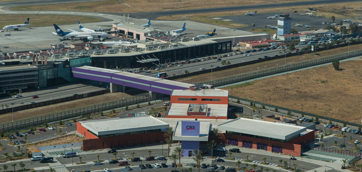 Cross Border Xpress, San Diego from Otay Mesa, USA to Tijuana, Mexico airport
