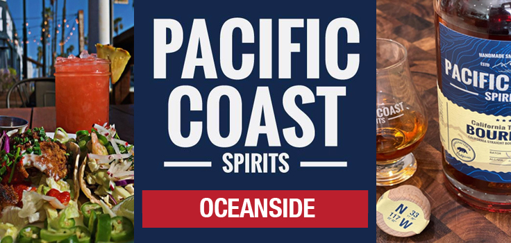 Pacific Coast Spirits Distillary Restaurant Oceanside