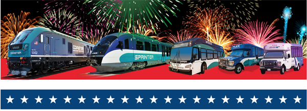 July 4th Fireworks North County Transit District