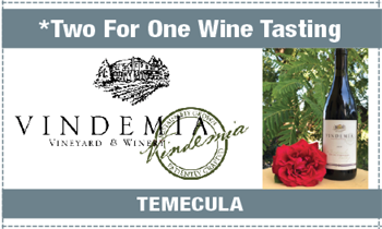 Coupon for Vindemia Vineyard & Winery