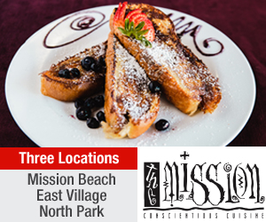 The Mission Downtown Mission Beach North Park San Diego Breakfast