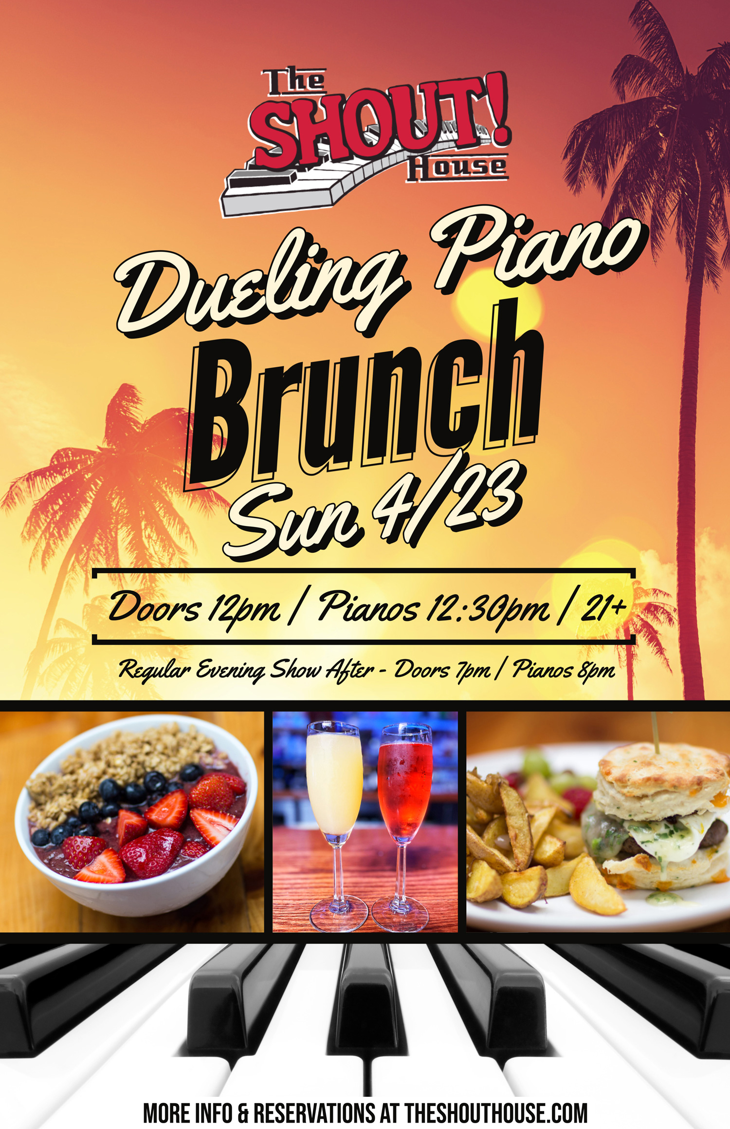 The Shout House Dueling Piano Brunch Downtown San Diego