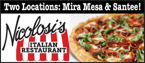 Nicolosi's Italian Restaurant in Santee