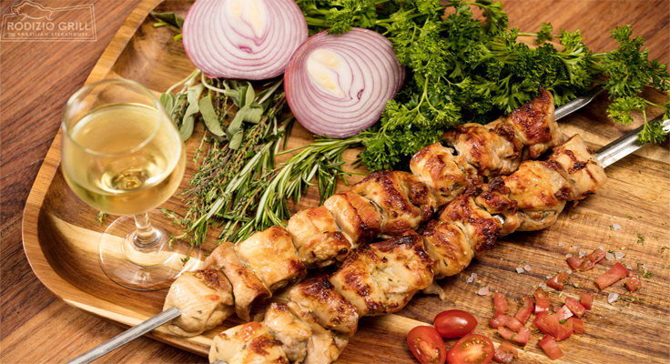 chicken skewers