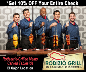 Rodizio Grill San Diego Get Coupon and Discount