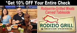 Rodizio Grill San Diego Get Coupon and Discount